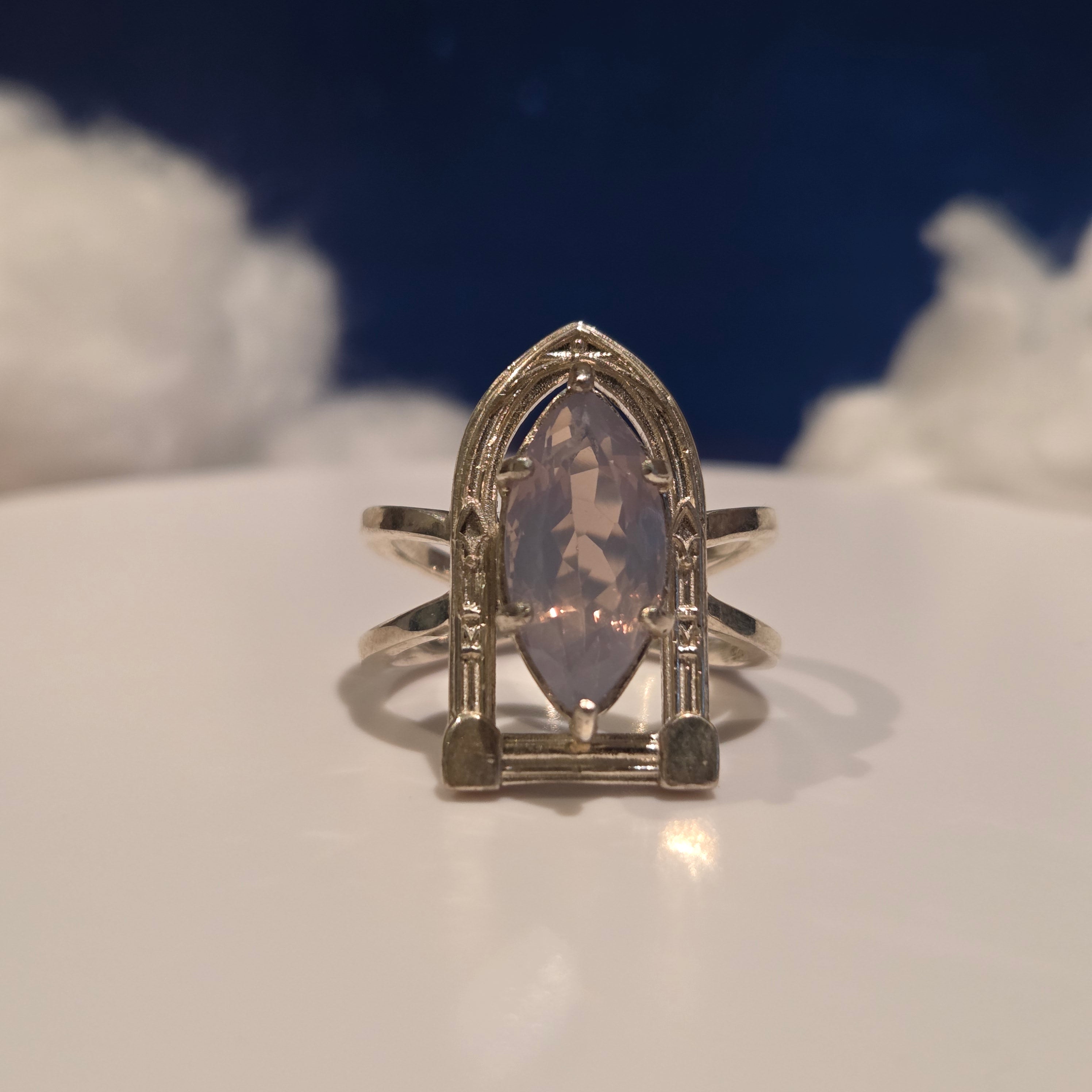 Ethereal Window Ring - Nightfall (SETTING ONLY)