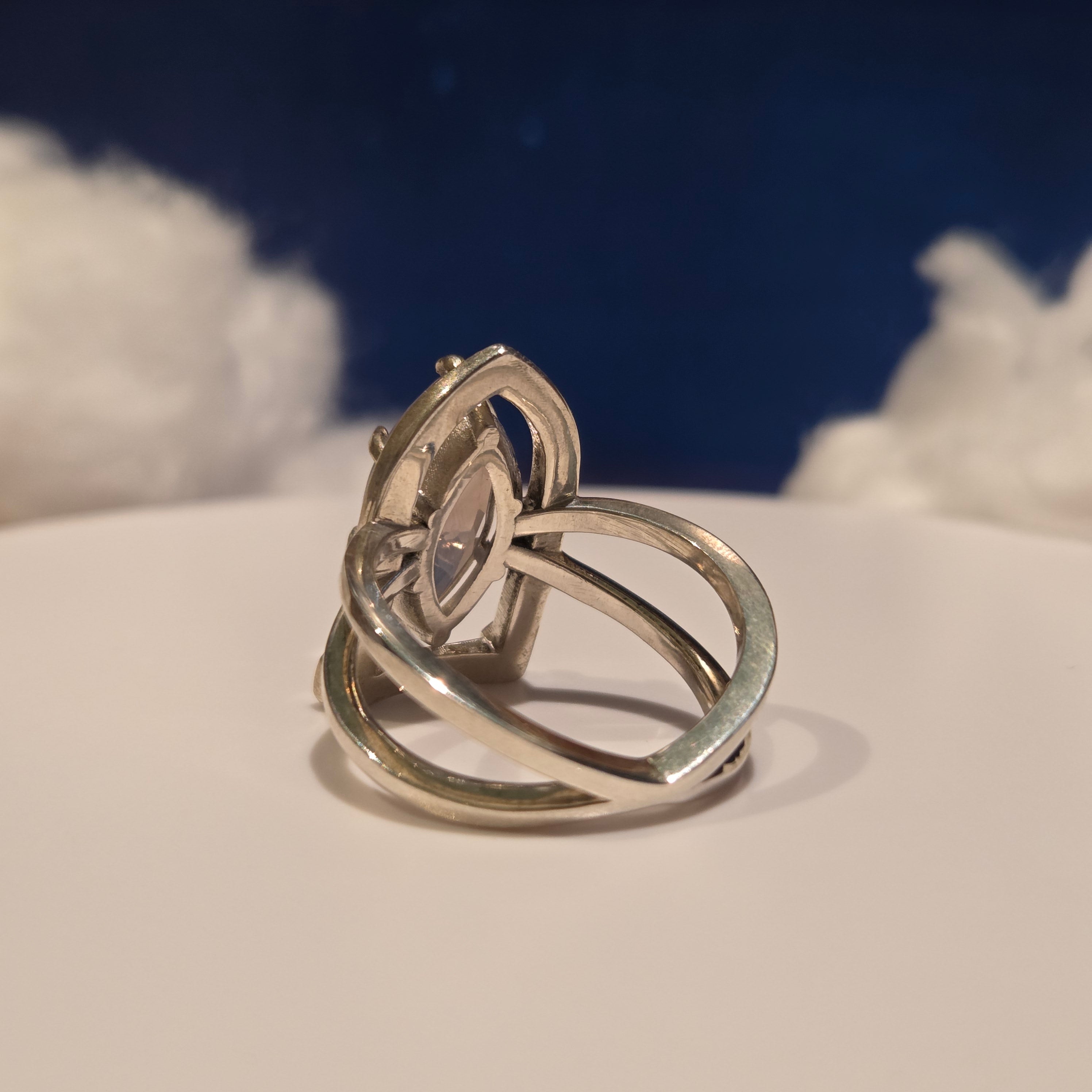 Ethereal Window Ring - Nightfall (SETTING ONLY)