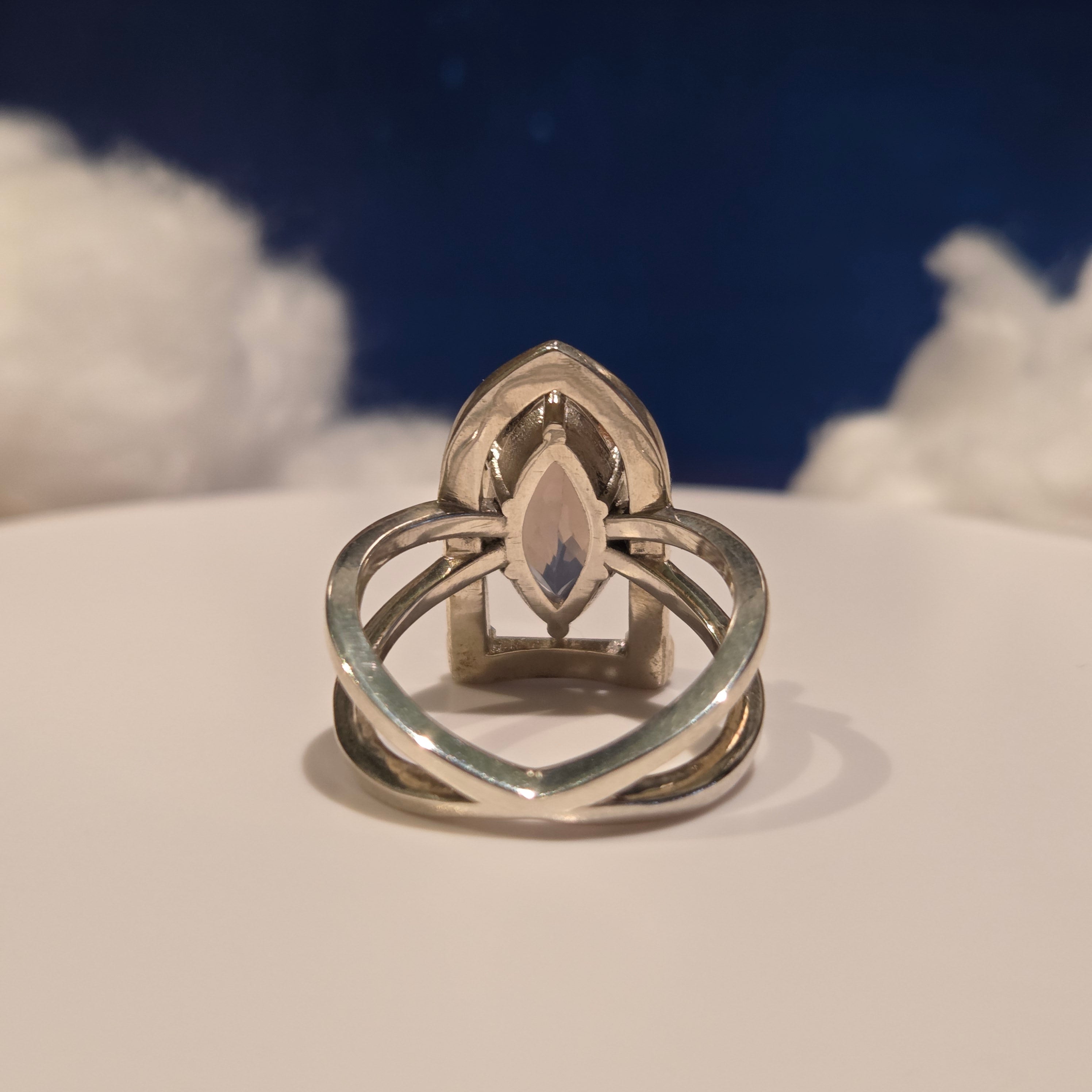 Ethereal Window Ring - Nightfall (SETTING ONLY)