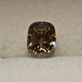 3 ct. Elongated Cushion Moissanite, Champagne