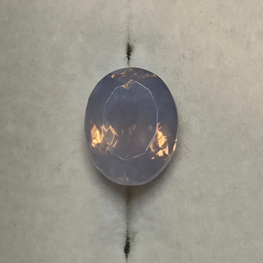12.7 x 9.9 mm Oval Lavender Quartz